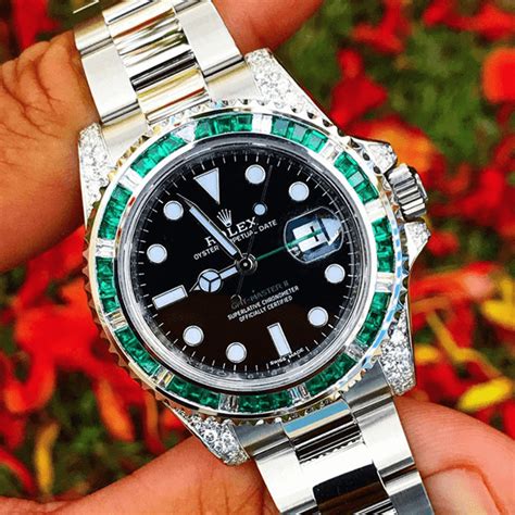 replica rolex gmt master ii green bezel|rolex gmt bezel insert.